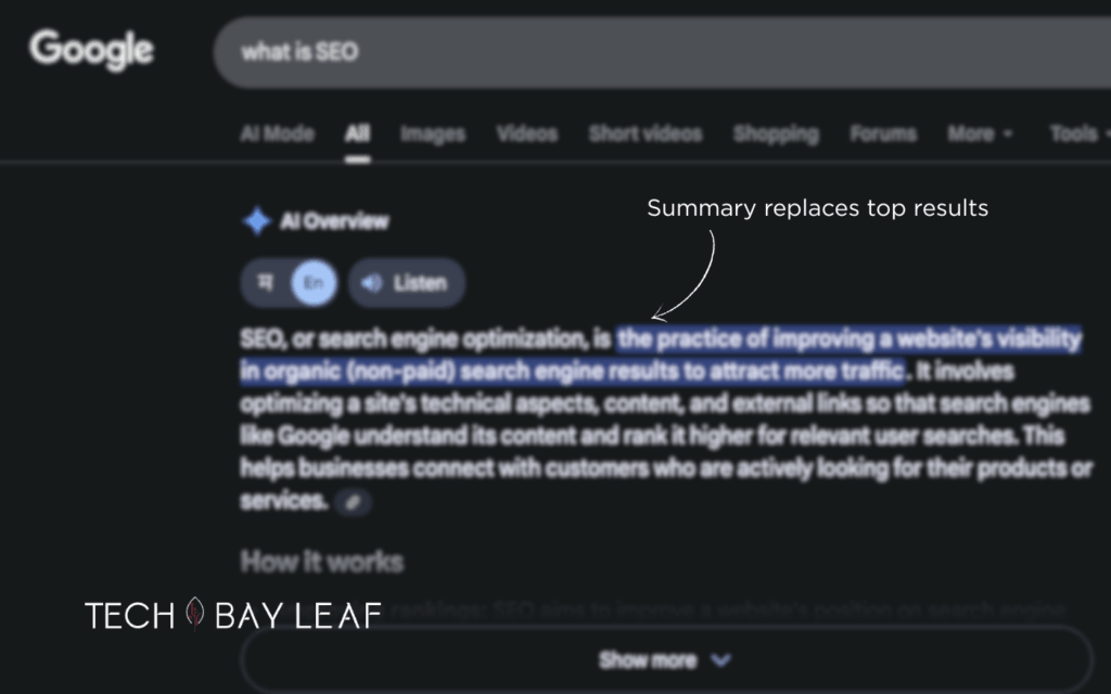 How Tech Bay Leaf Helps Brands Win in the AI Overview Era